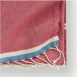 Soleil Coral Turkish Towel/Scarf