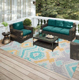 Sedona 5'x8' Indoor/Outdoor Rug - Spa