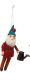 Gardening Gnome Felt Ornament