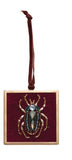 Framed Beetle Ornament