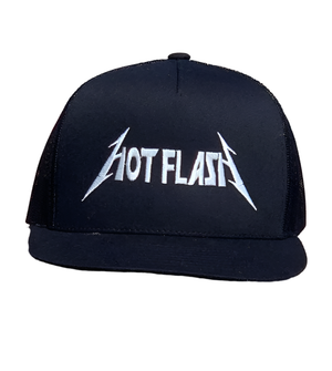 White Hot Flask Trucker Hat