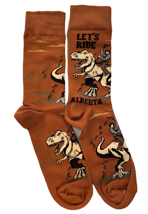 Let's Ride Alberta Unisex Socks