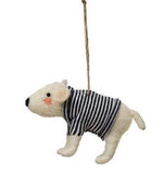 Dogs in Clothes Ornament