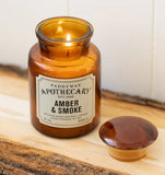 Amber & Smoke Apothecary Candle