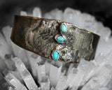 Turquoise Bronze Cuff