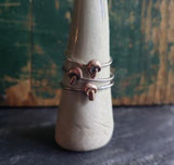 Copper Toadstool Ring