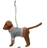 Dogs in Clothes Ornament