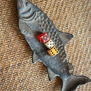 Cast Iron Fish Wall Hanging or Dish