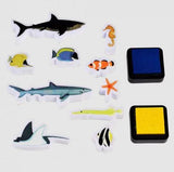 Ocean Creature Stamp Kit