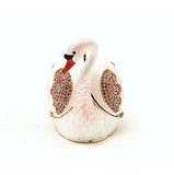 Pink Swan Trinket Box