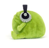 Ricky Rain Frog With Headphones Stuffed Animal