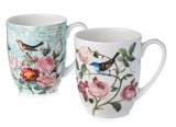 Bird Garden Mug Set of 2