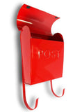 Red POST Mailbox