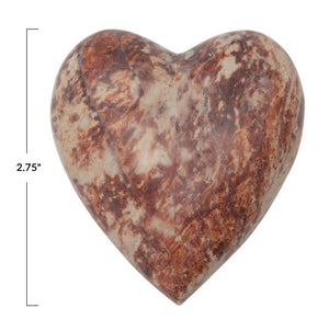 Soapstone Heart Decor