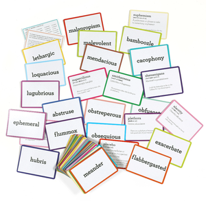 100 Great Words Flash Cards