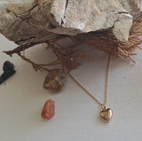 Adore Heart Necklace Gold Vermeil