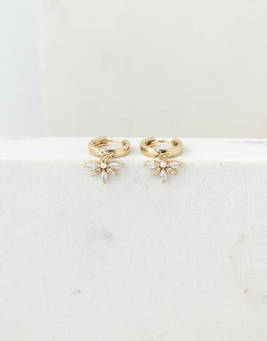 Harlowe Hoop Earrings - Gold