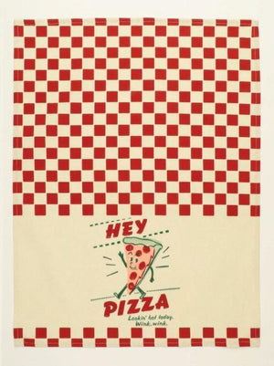 Hey Pizza Tea Towel