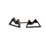 Black Mountain Range Earrings