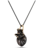 Black Heart Necklace