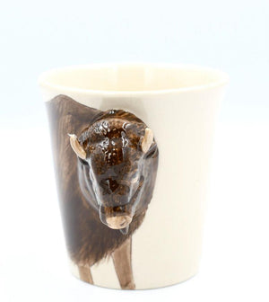 Bison Head Mug