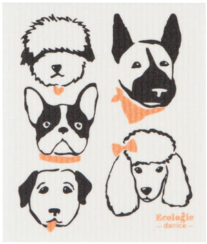 Dapper Dog Swedish Dishcloth