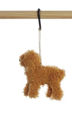 Furry Poodle Dog Ornament