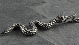 Silver Snake Necklace