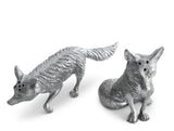 Pewter Foxes Salt and Pepper Set | Steeling Home