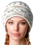 Creme & Beige Icelandic Toque