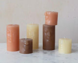 Nude Face PIllar Candle