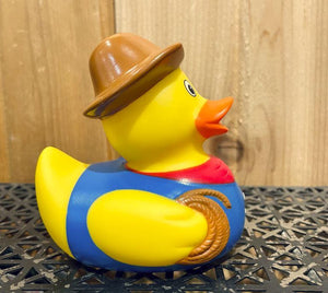 Cowboy Rubber Ducky Blue Shirt