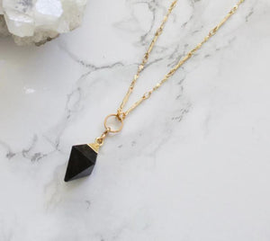 Black Agate Necklace