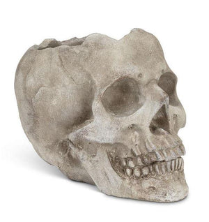 Skull Cement Planter