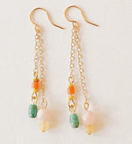 Beaded Chain Earrings