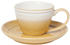 Yellow Espresso Cup & Saucer