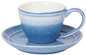 Blue Espresso Cup & Saucer