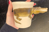 Alligator Hand Painted Mug