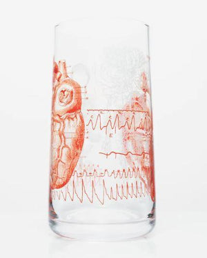 Anatomical Heart Glass