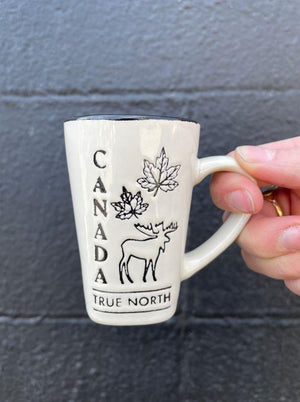 Canada True North Moose Espresso Mug