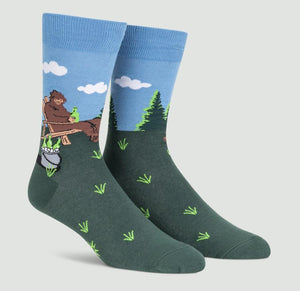 Bucket List Men's Sasquatch Socks