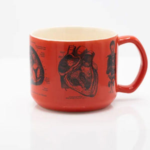 Anatomical Heart Ceramic Mug