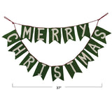 Merry Christmas Felt Garland