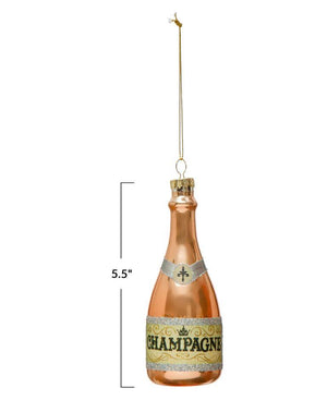 Chapagne Bottle Ornament