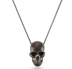 Black Skull Necklace