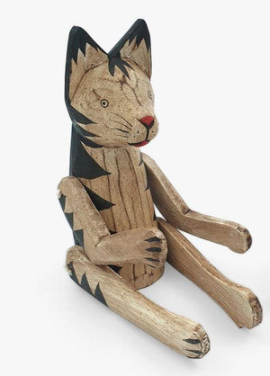 Wooden Tiger Decor