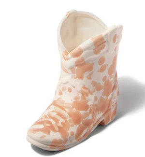 Cactus Flower Cowgirl Boot Candle