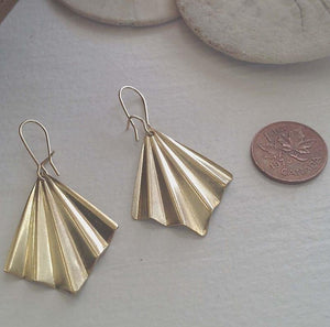 Jerrica Fan Drop Earrings