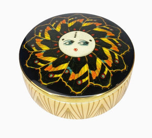 Coco Papillon Ceramic Trinket Box