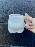 Belly Shaped Ceramic Mug